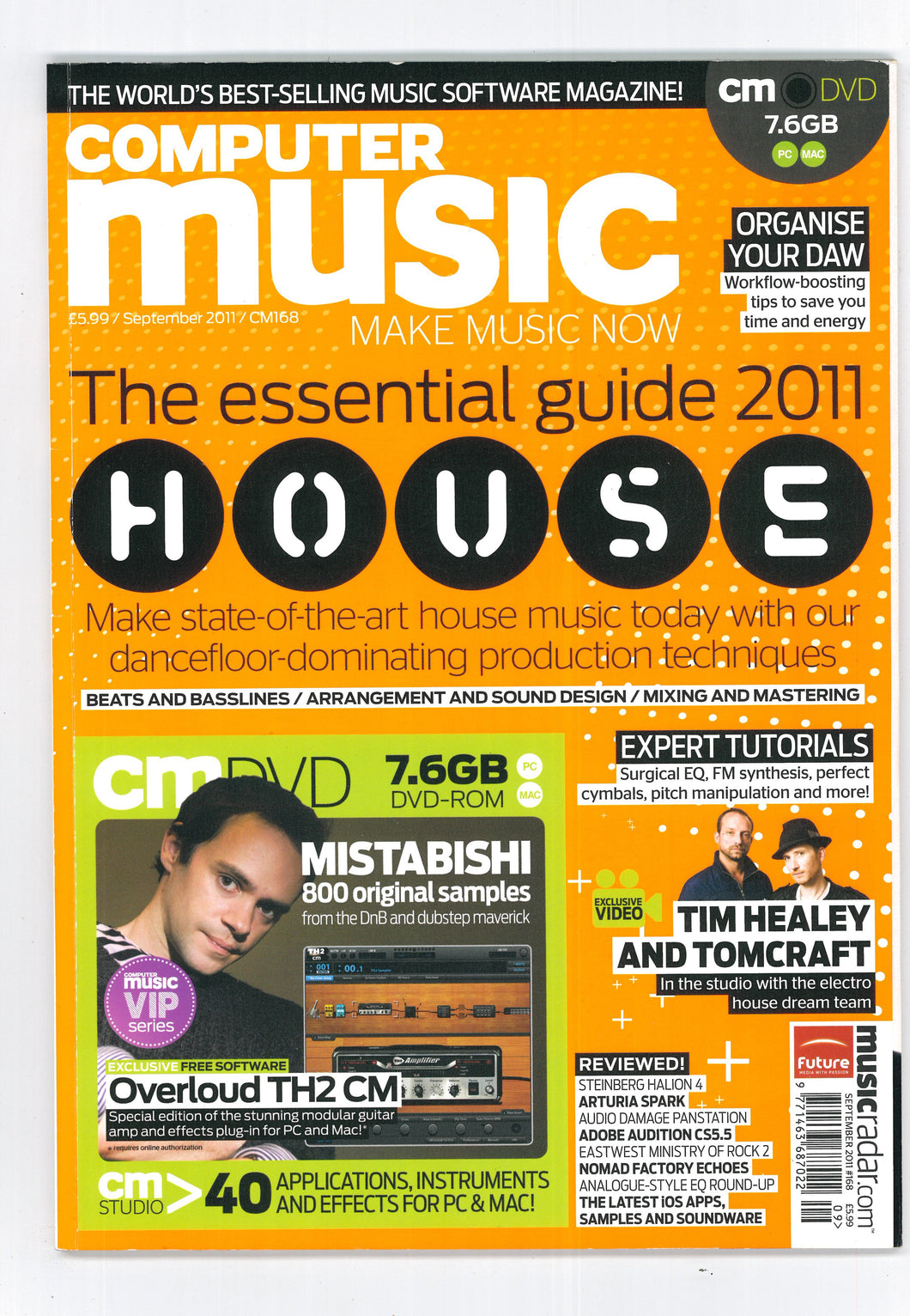 Computer Music No 168 Sept 2011