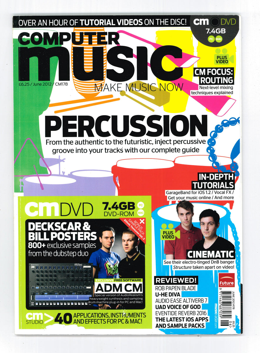 Computer Music No 178 June 2012 – Vintage Magazine Company