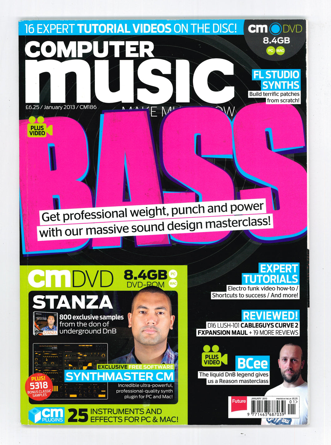 Computer Music No 186 Jan 2013