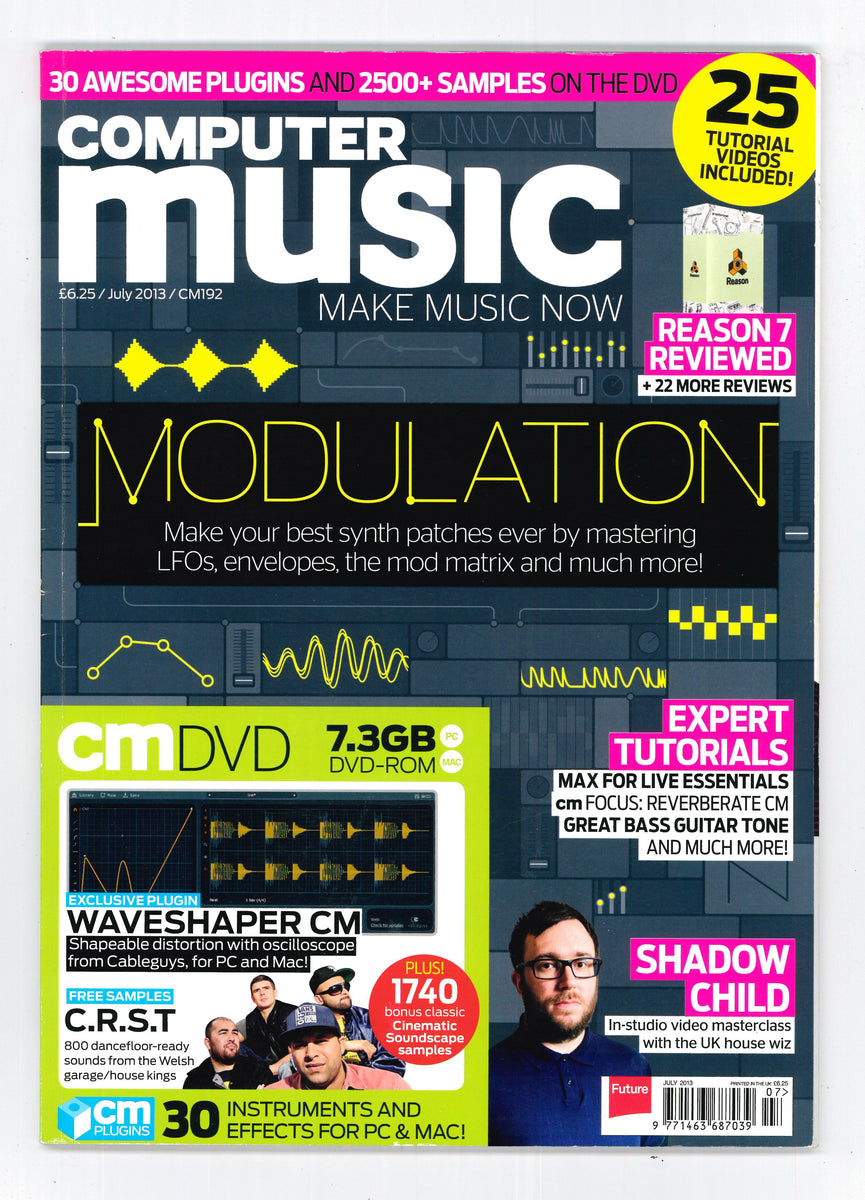 Computer Music No 192 July 2013 – Vintage Magazine Company