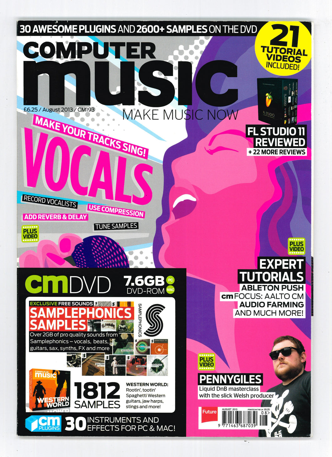 Computer Music No 193 Aug 2013 – Vintage Magazine Company