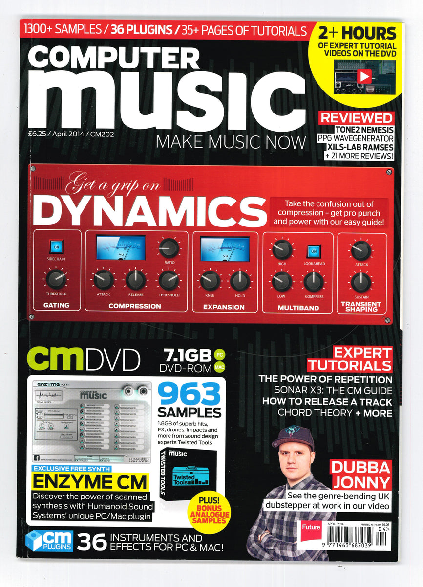 Computer Music No 202 Apr 2014 – Vintage Magazine Company