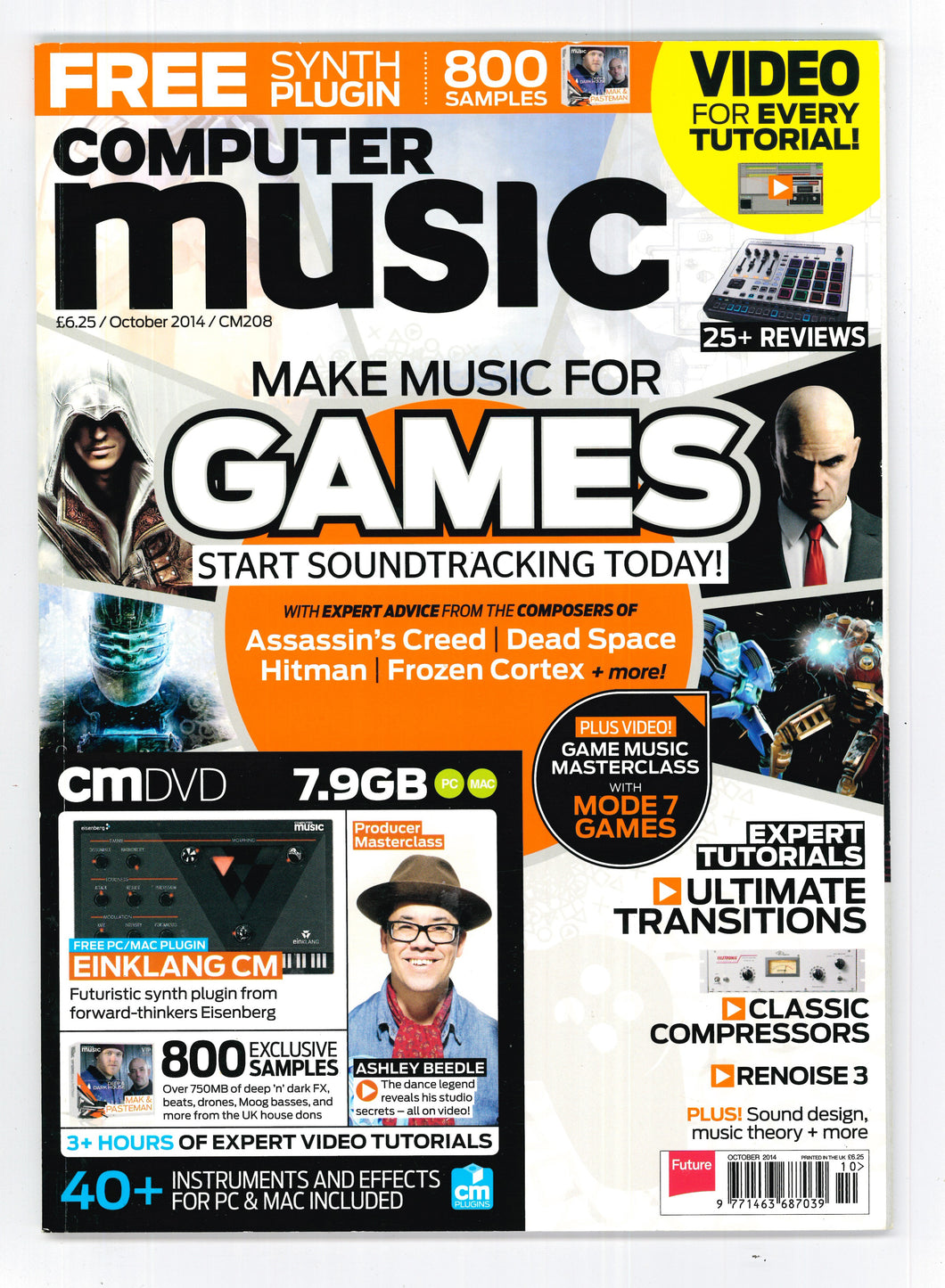 Computer Music No 208 Oct 2014