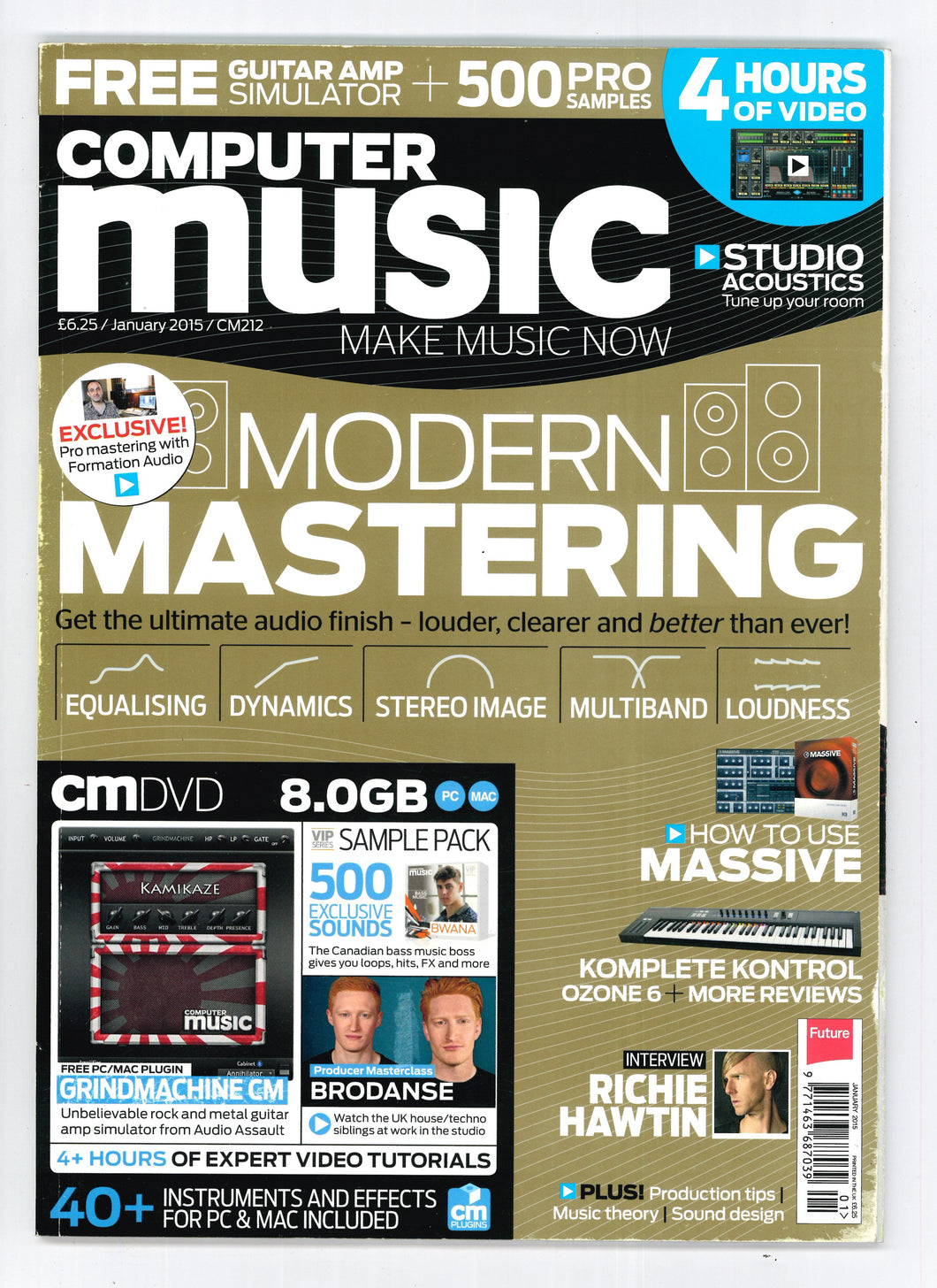 Computer Music No 212 Jan 2015