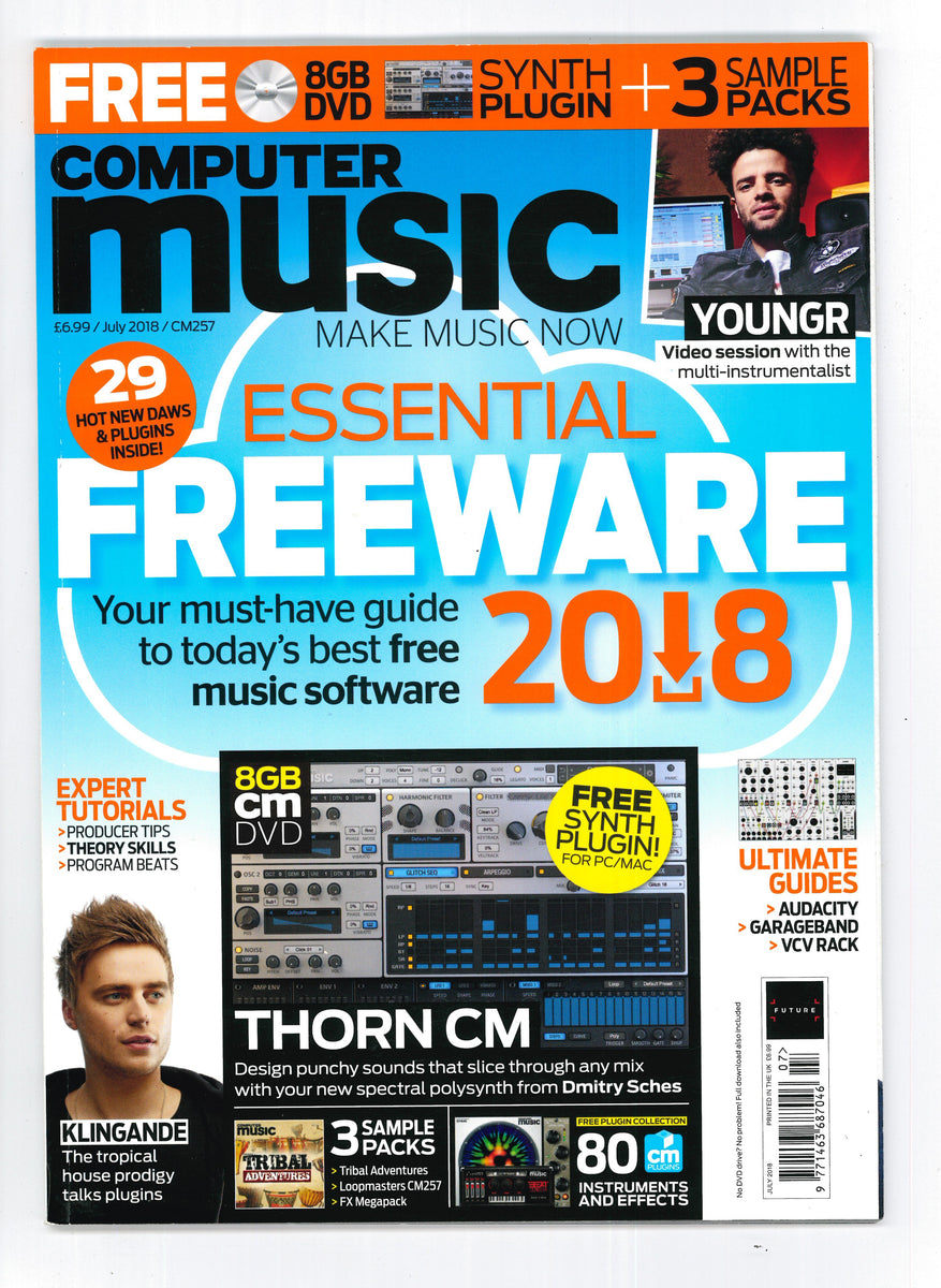 Computer Music No 257 July 2018 – Vintage Magazine Company