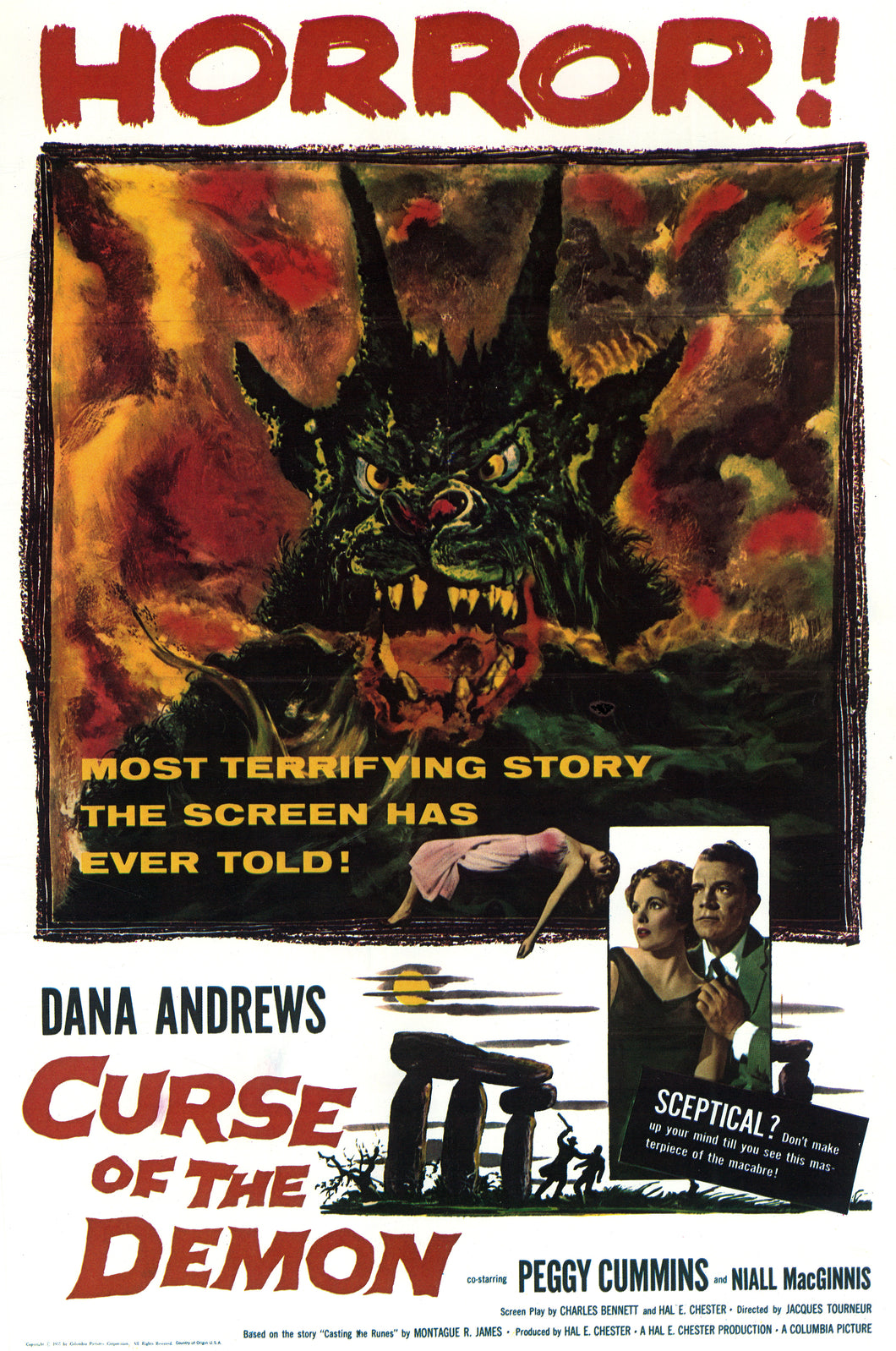 Curse of the Demon Art Print