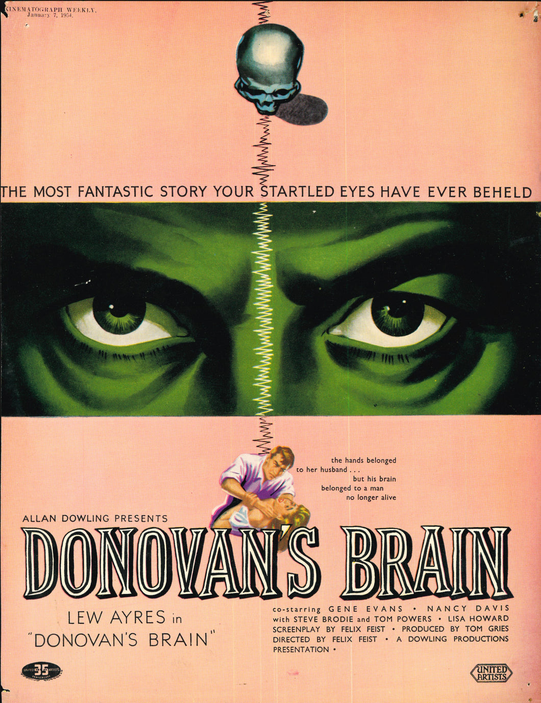 Donovan's Brain Art Print