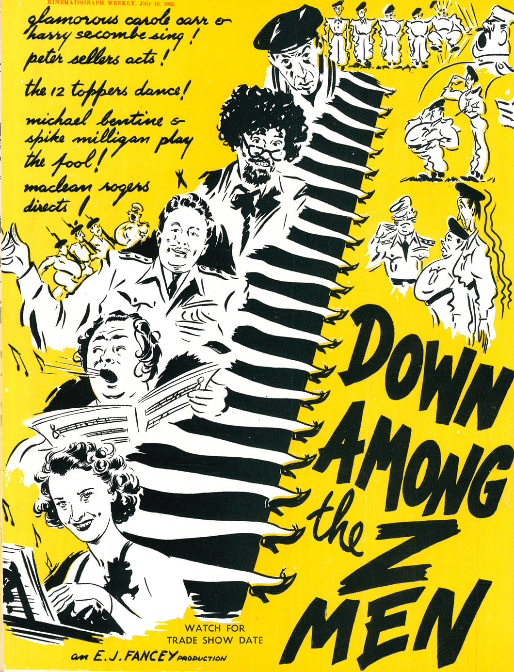 Down Among The Z Men Art Print