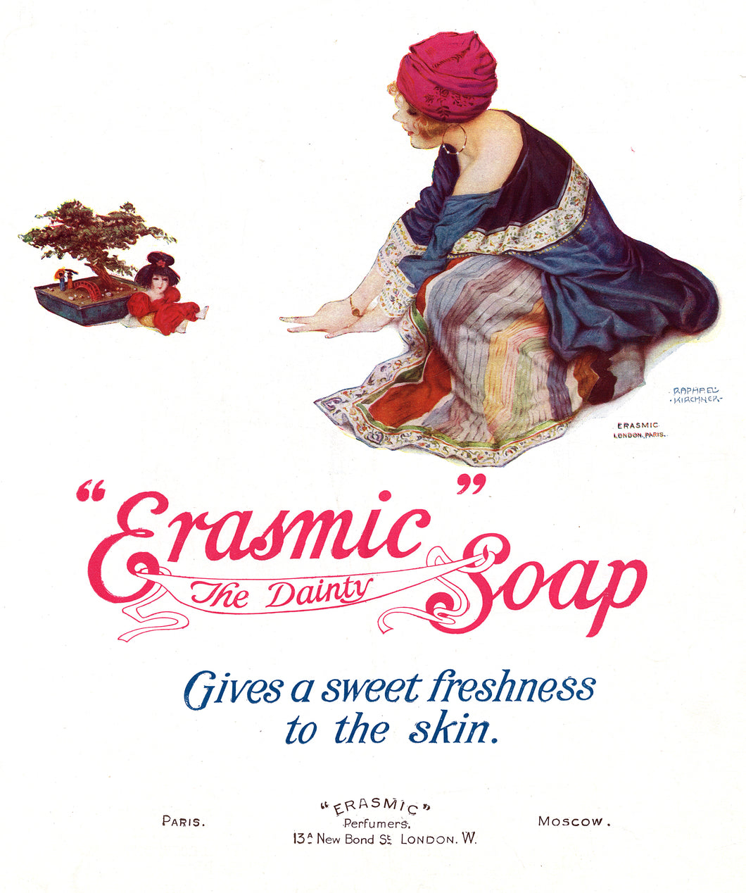 Erasmic Soap 1918 Art Print