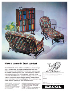 Ercol Advert 1969 Art Print