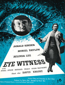 Eye Witness Art Print
