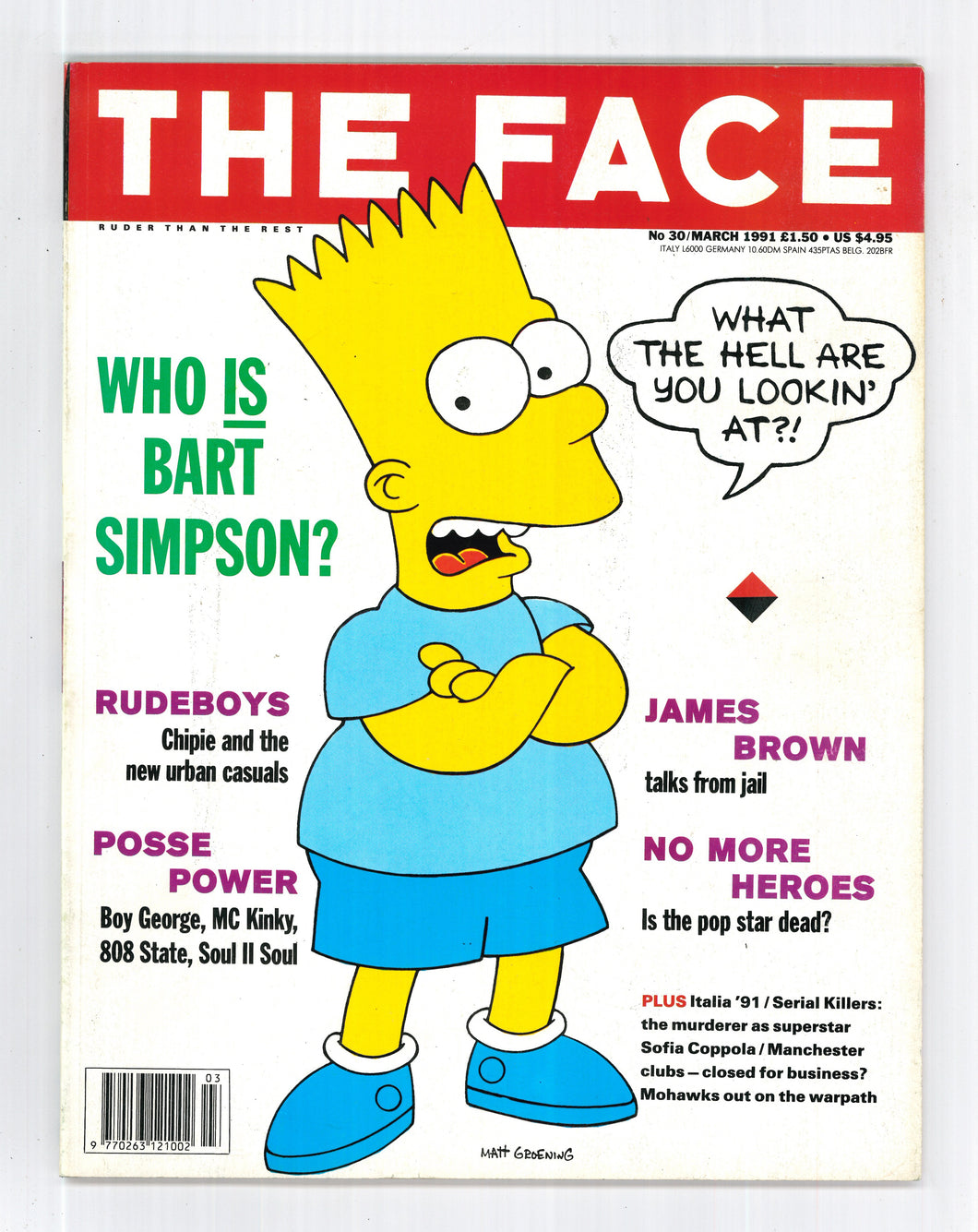 Face No 30 March 1991