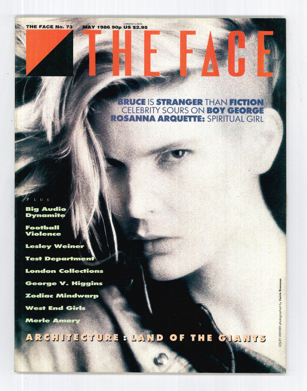 Face No 73 May 1986
