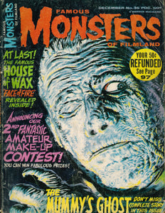 Famous Monsters Of Filmland No.36 Dec 1965 Art Print