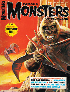 Famous Monsters Of Filmland No.44 May 1967 Art Print
