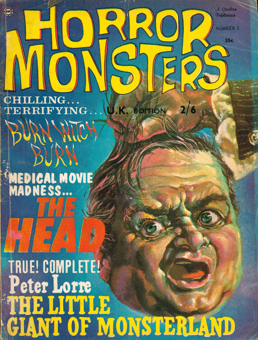Famous Monsters Of Filmland No.5 1963 Art Print