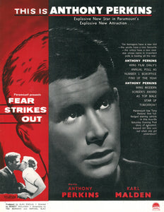 Fear Strikes Out Art Print