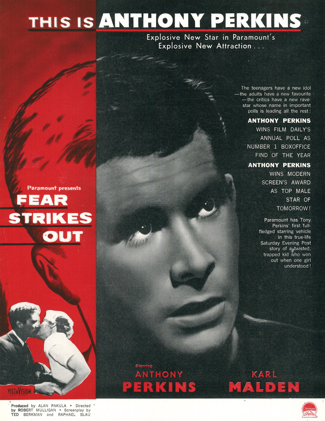 Fear Strikes Out Art Print