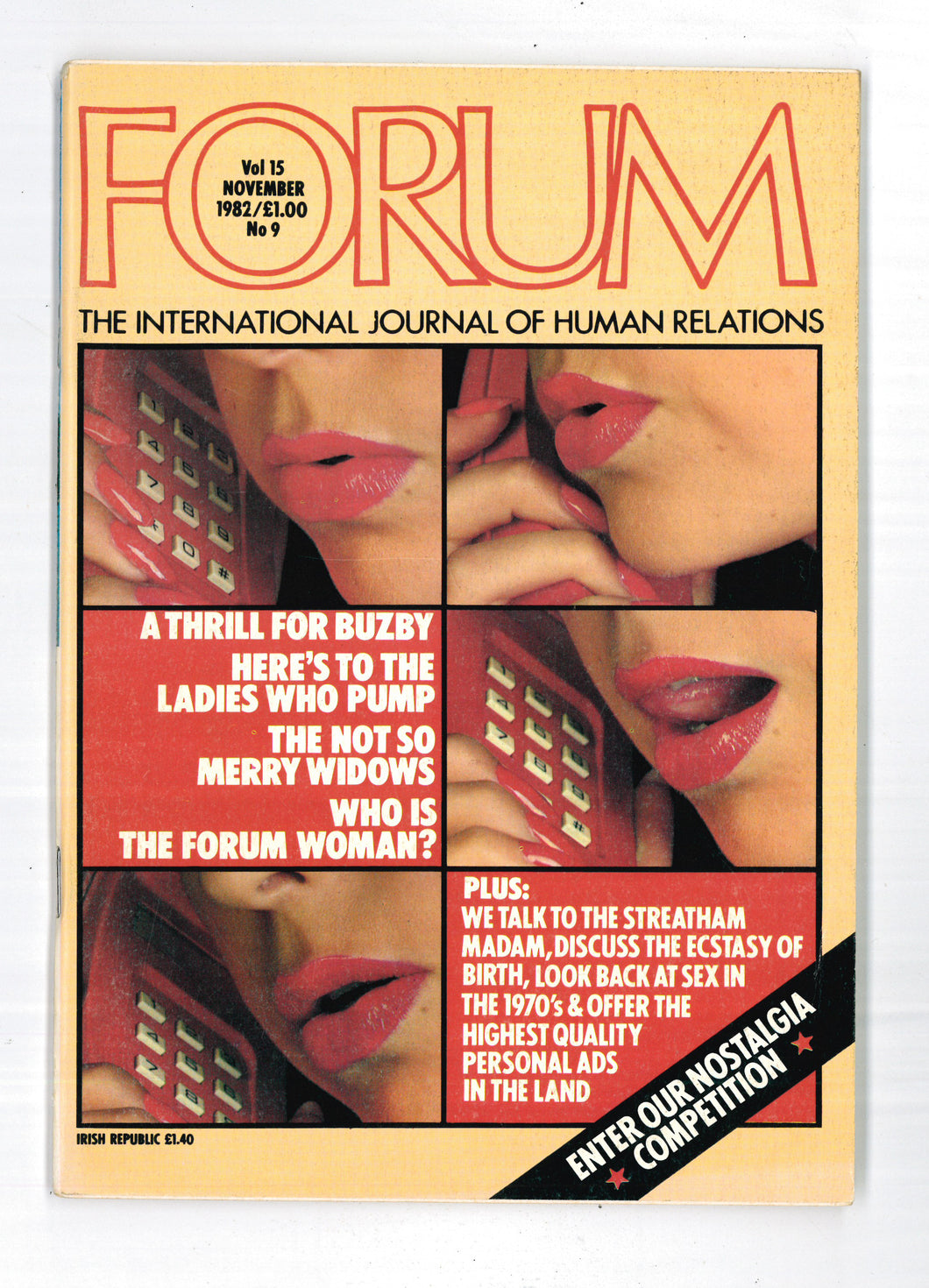 Forum Vol 15 No 9 Nov 1982