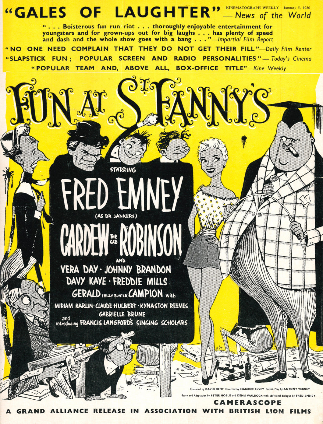 Fun At St Fanny's Art Print
