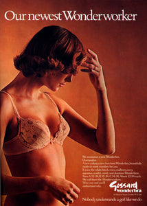 Gosssard Wonderbra Advert Art Print