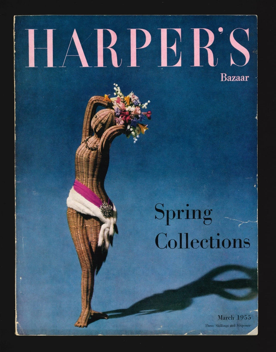 Harpers Bazaar Mar 1955 – Vintage Magazine Company
