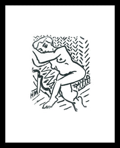 Henri Matisse Petit Bois clar 1906 Window Mounted Tear sheet