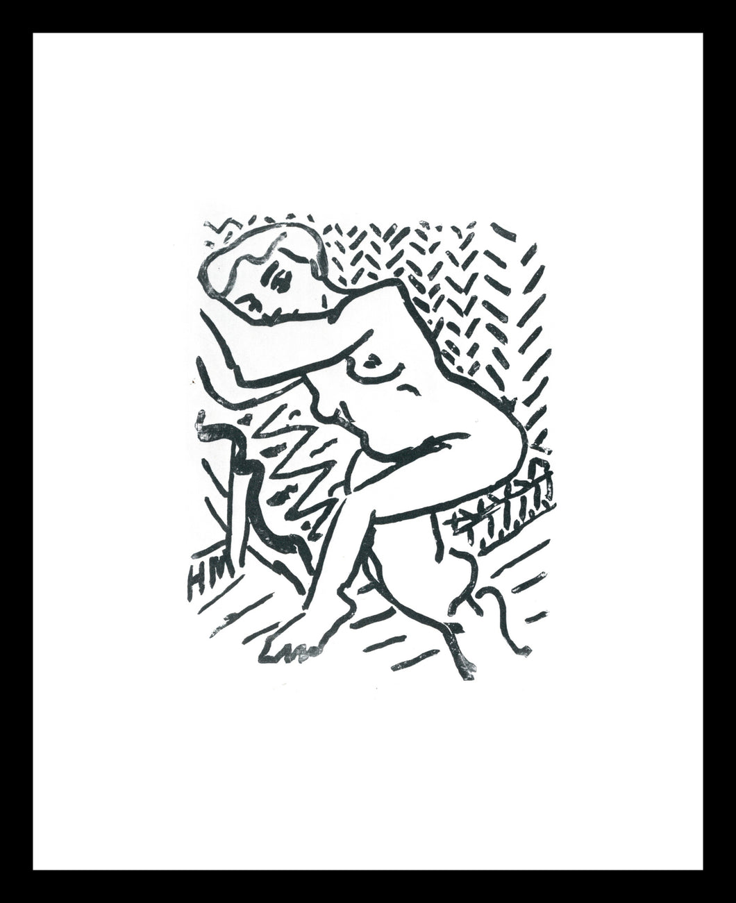 Henri Matisse Petit Bois clar 1906 Window Mounted Tear sheet