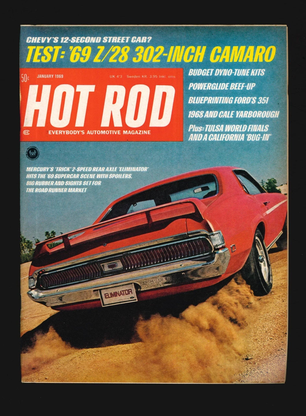 Hot Rod Jan 1969 – Vintage Magazine Company