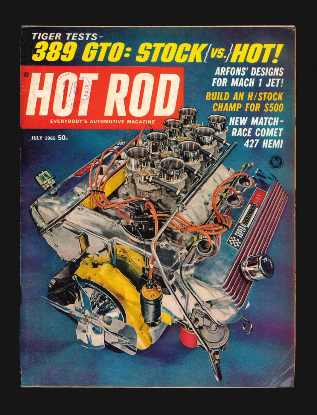 Hot Rod July 1965 – Vintage Magazine Company