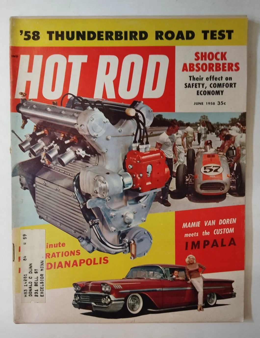 Hot Rod June 1958 – Vintage Magazine Company