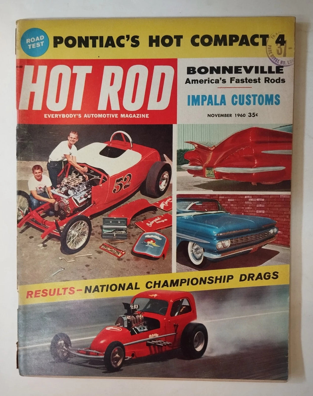 Hot Rod Nov 1960 – Vintage Magazine Company