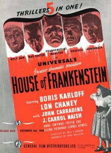 House of Frankenstein Art Print