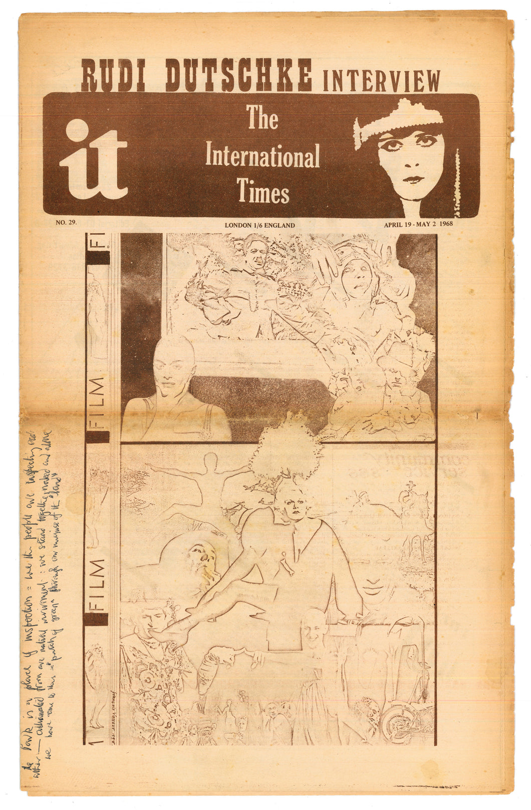 International Times No 29 Apr 19 - May 2 1968