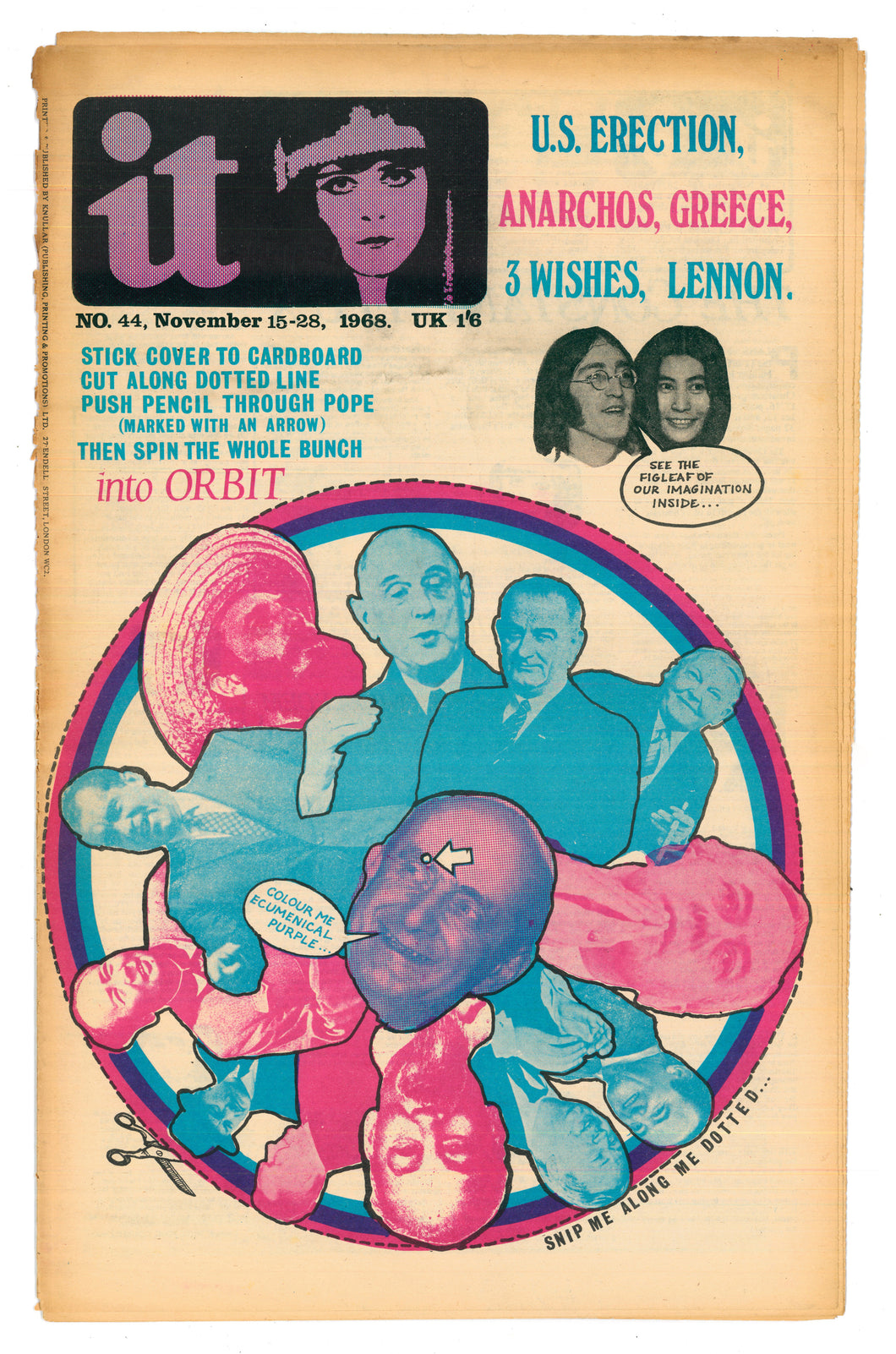 International Times No 44 Nov 15-28 1968
