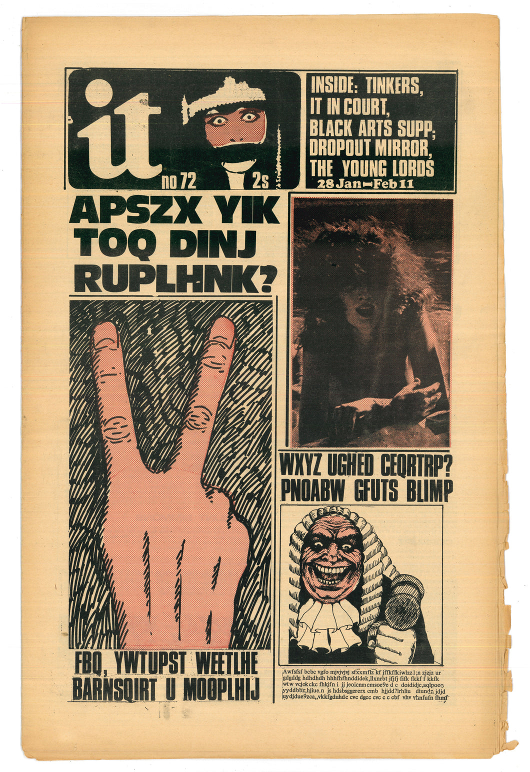 International Times No 72 Jan 28 - Feb 11 1970