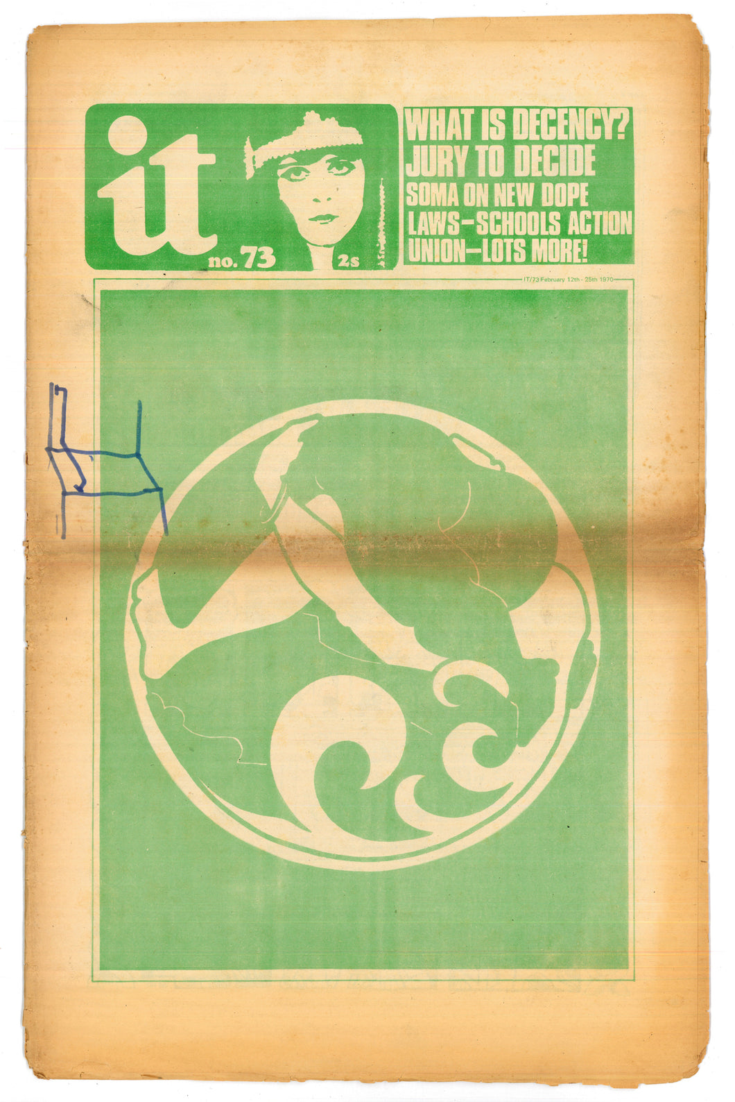 International Times No 73 Feb 12-25 1970