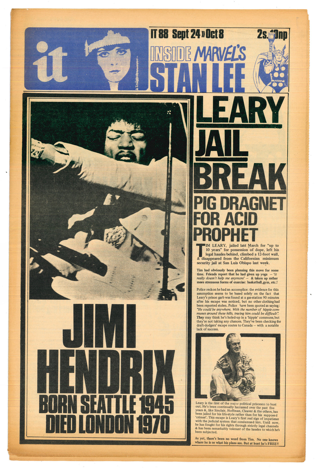 International Times No 88 Sept 10 - Oct 8 1970