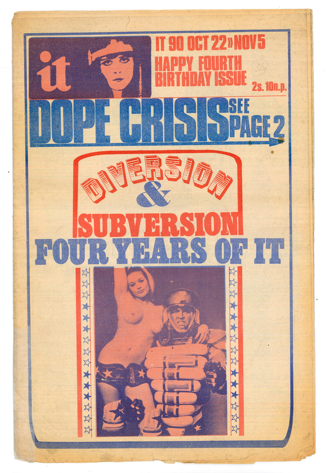 International Times No 90 Oct 22 - Nov 5 1970
