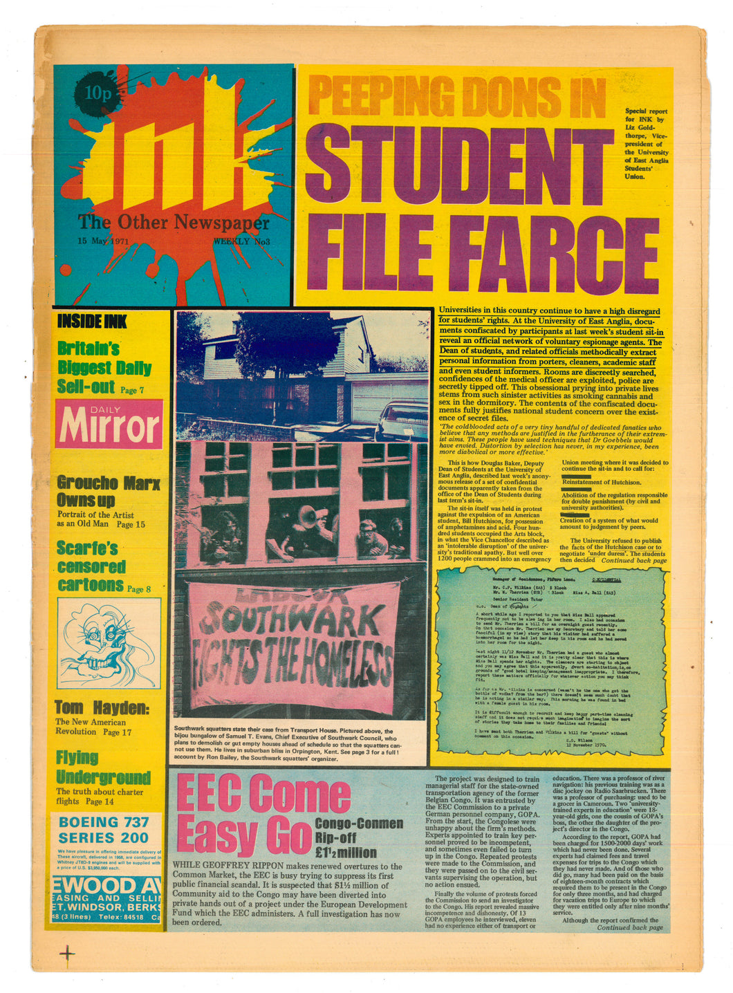 Ink No 3 May 15 1971