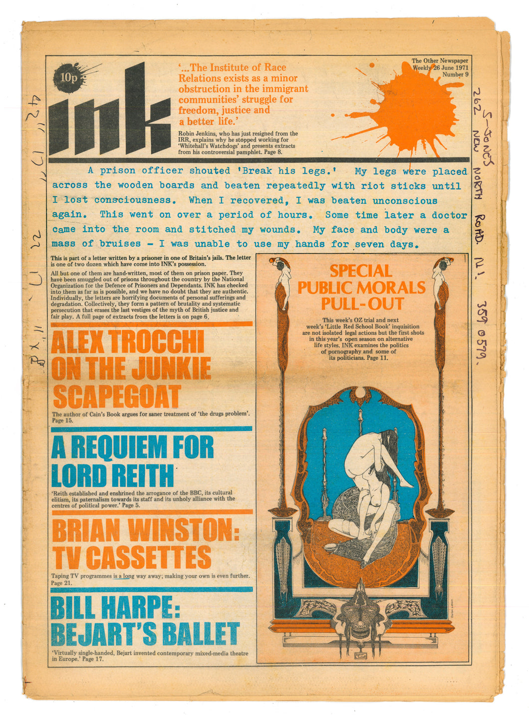 Ink No 9 June 26 1971