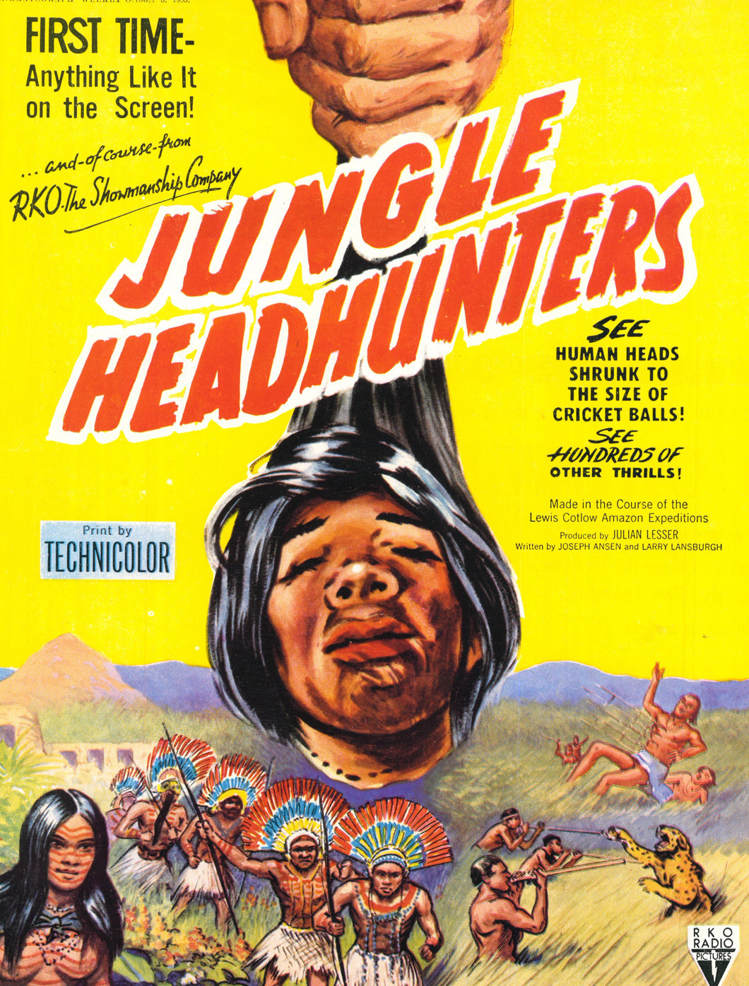 Jungle Headhunters Art Print