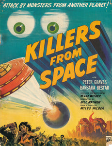 Killer From Space Art Print