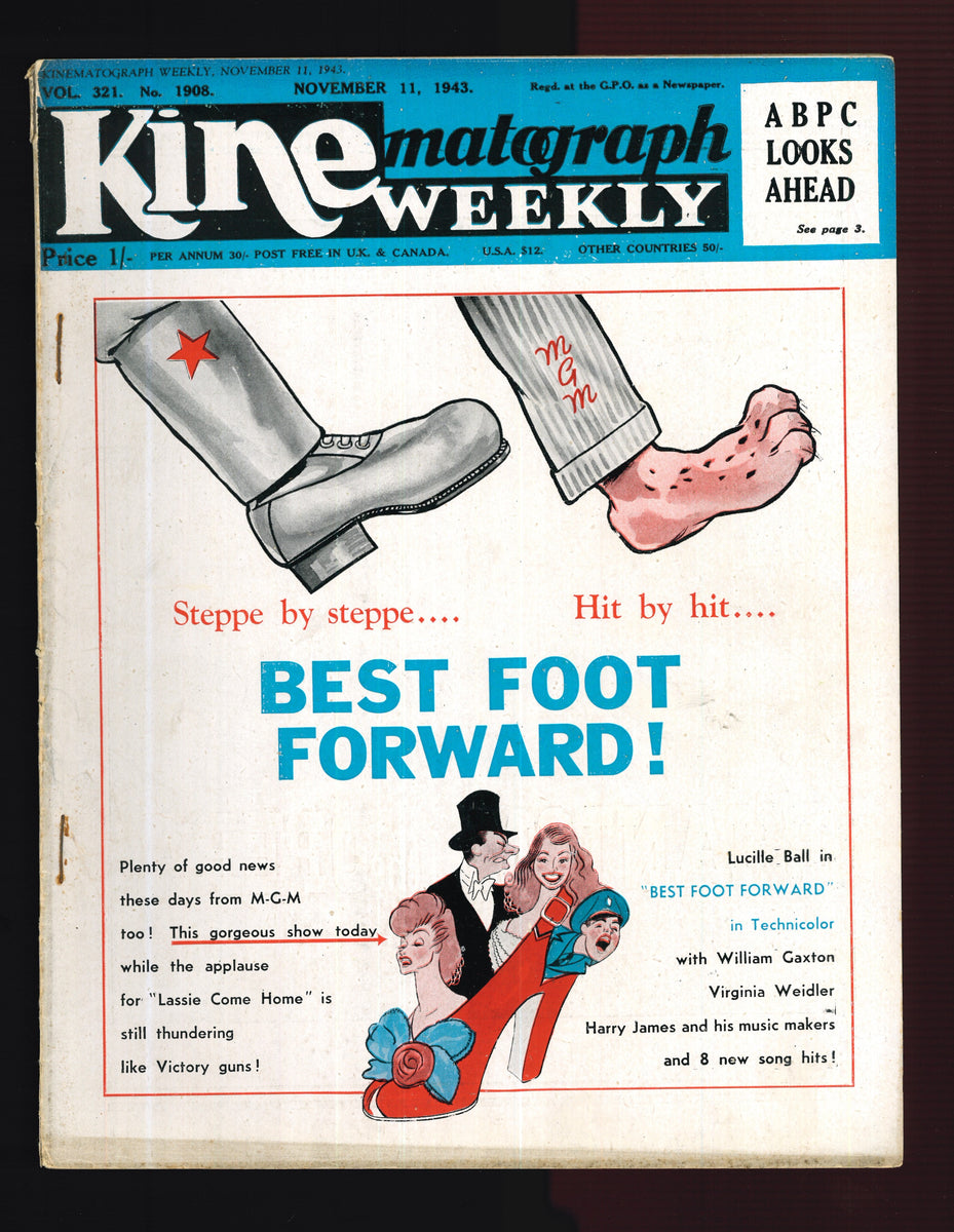Kine Weekly No.1908 Nov 11 1943 – Vintage Magazine Company