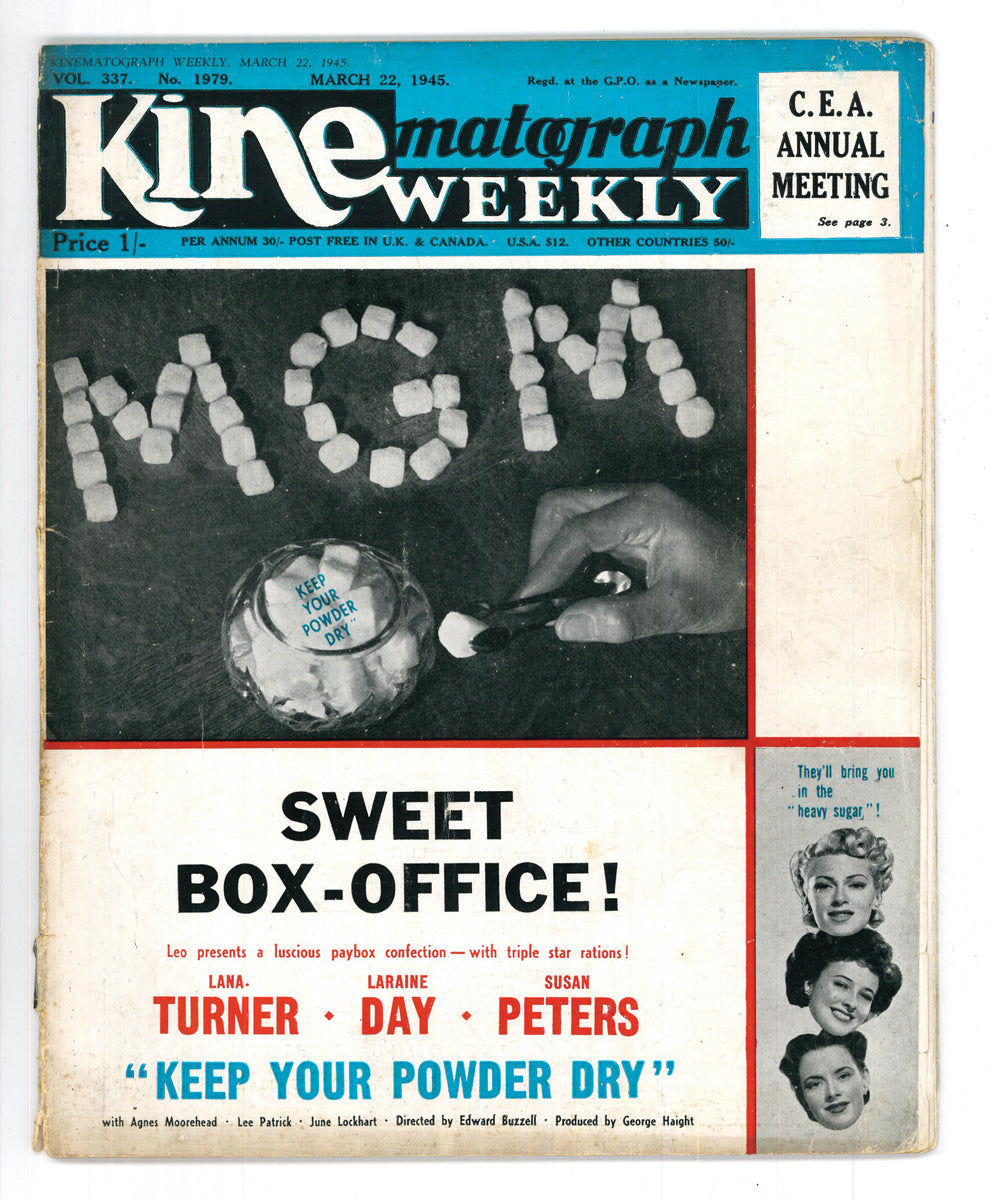 Kine Weekly No.1979 Mar 22 1945 – Vintage Magazine Company