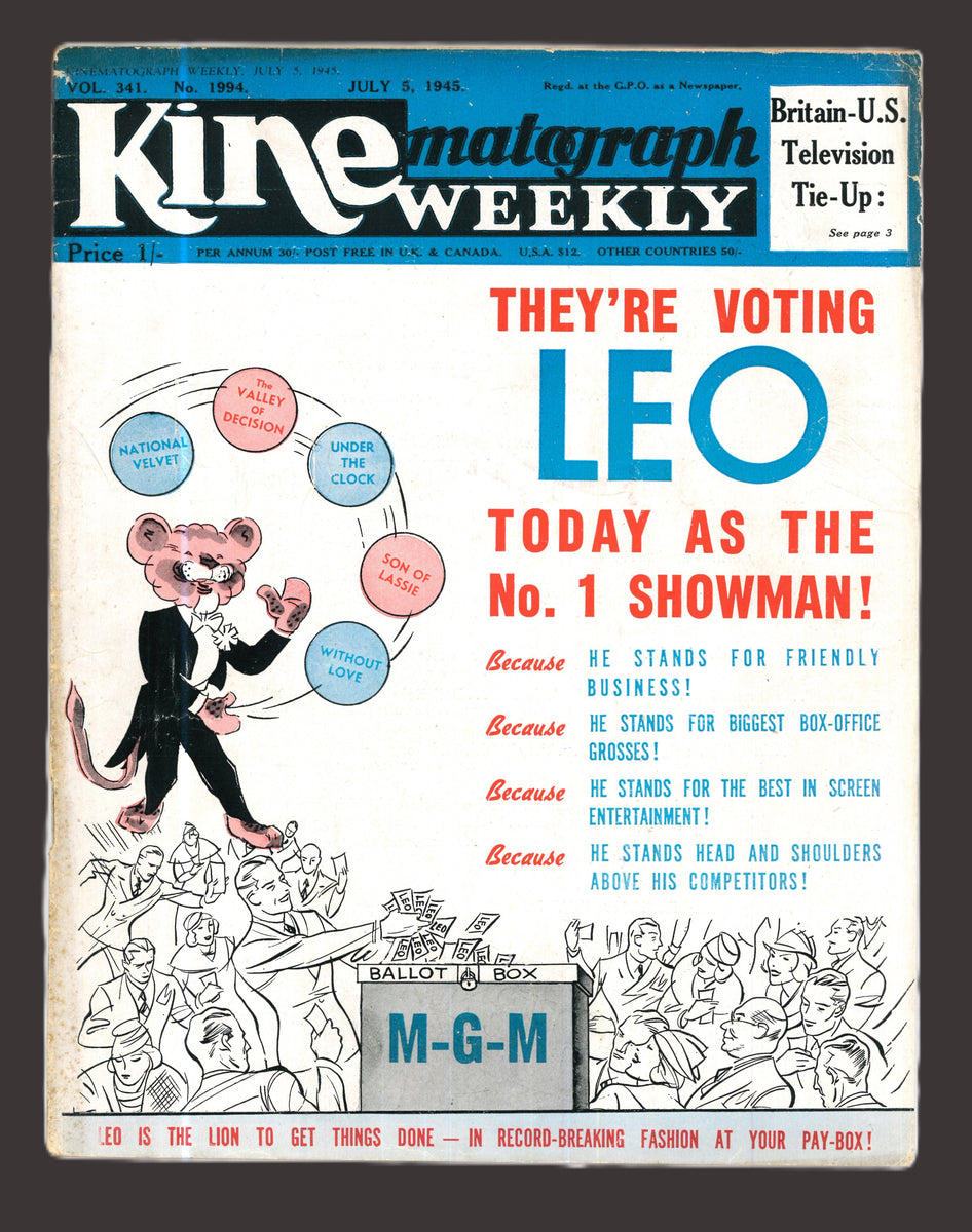Kine Weekly No.1994 July 5 1945 – Vintage Magazine Company