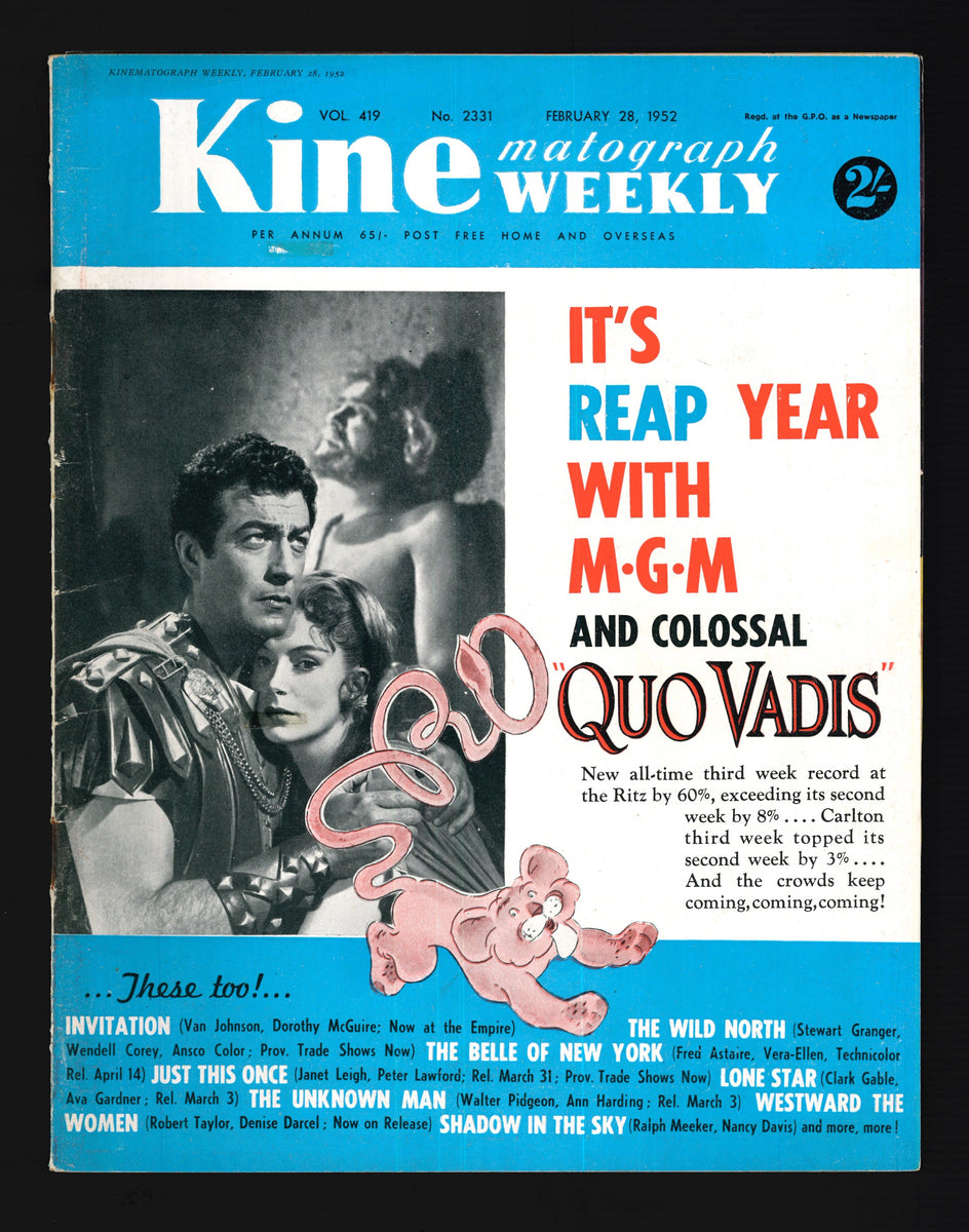 Kine Weekly No.2331 Feb 28 1952 – Vintage Magazine Company