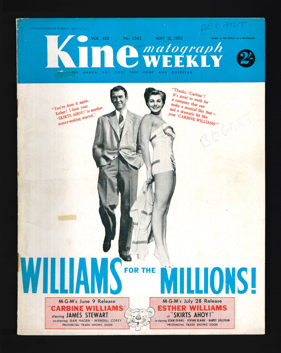 Kine Weekly No.2342 May 15 1952 – Vintage Magazine Company