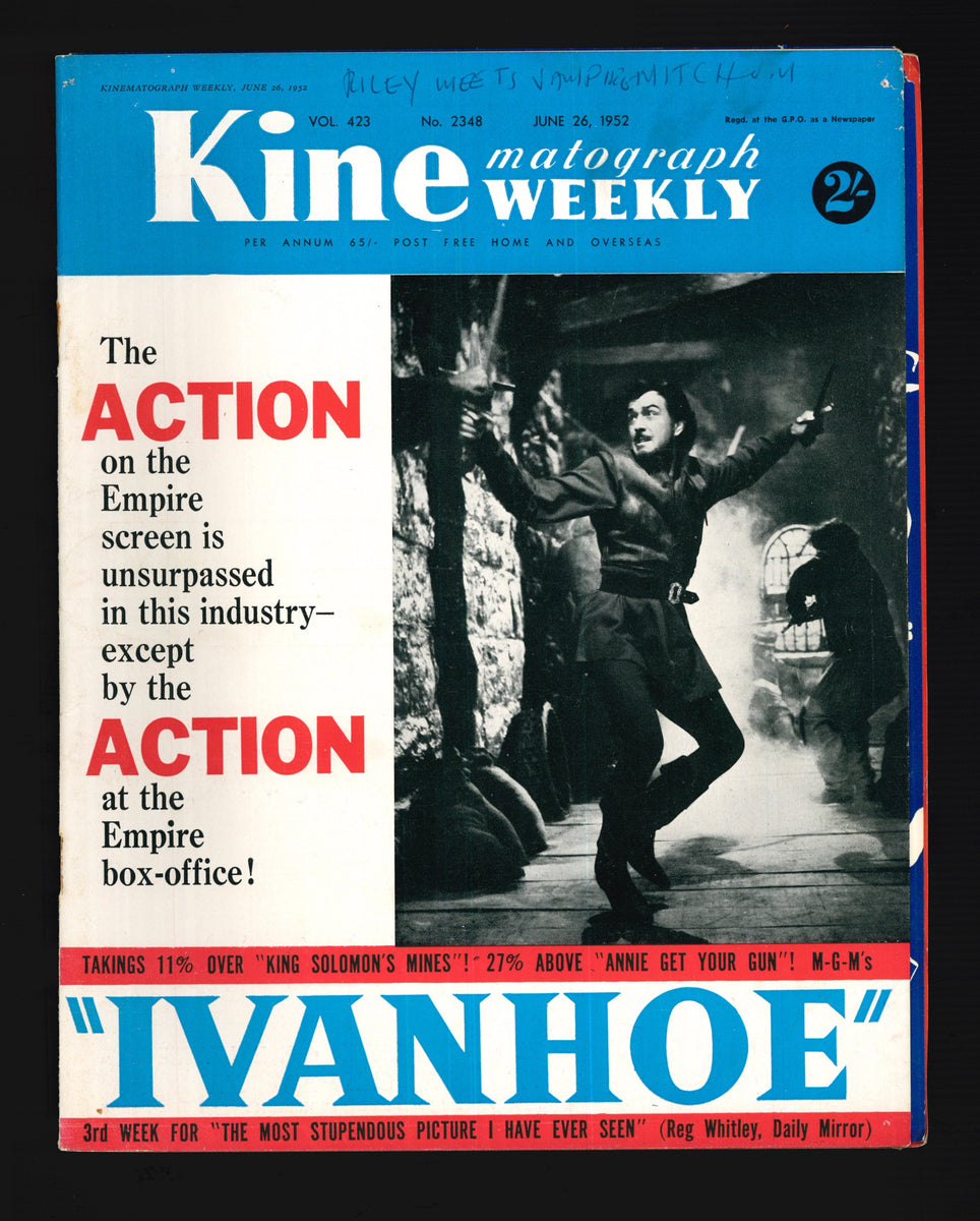 Kine Weekly No.2348 June 26 1952 – Vintage Magazine Company