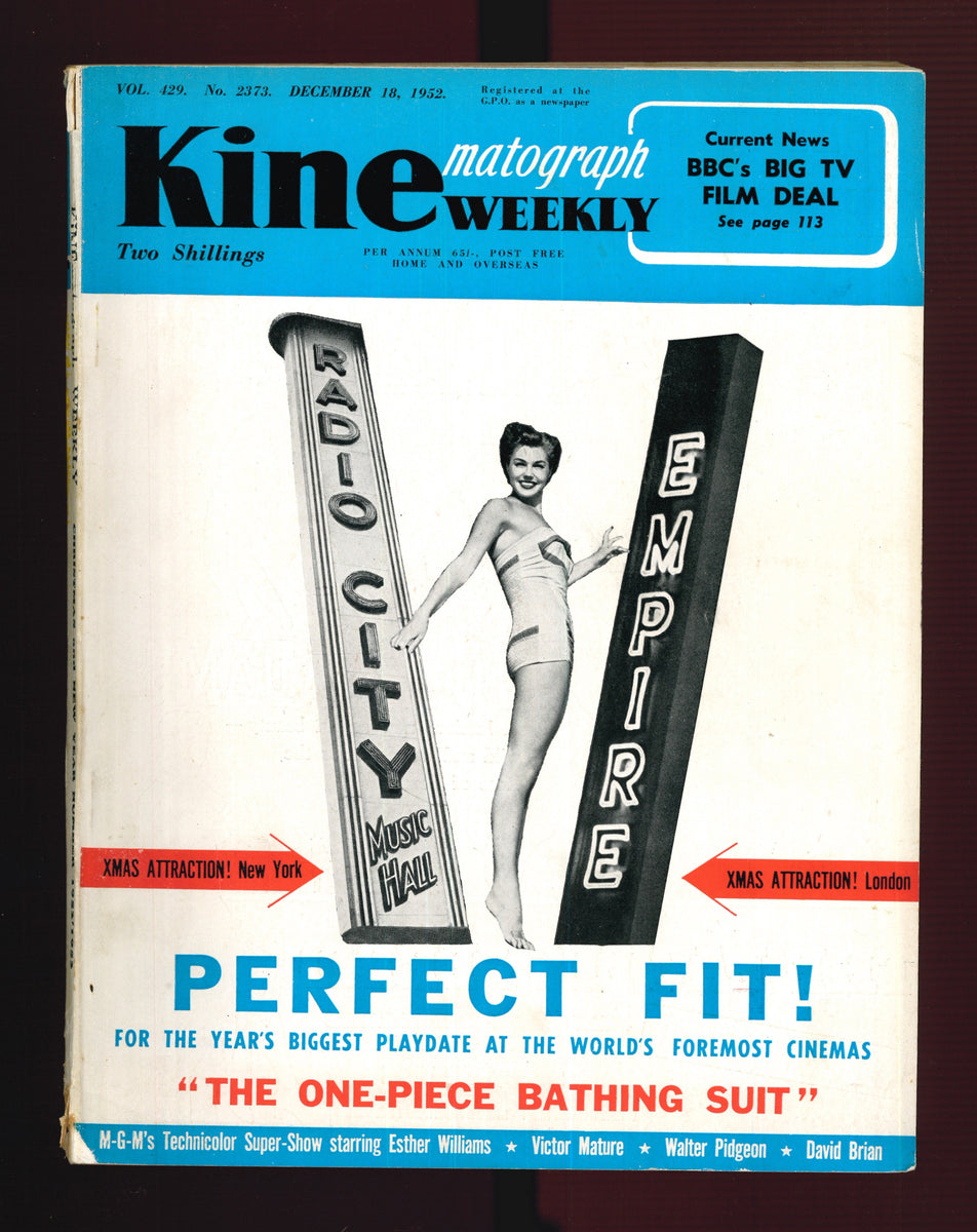 Kine Weekly No.2373 Dec 18 1952 – Vintage Magazine Company